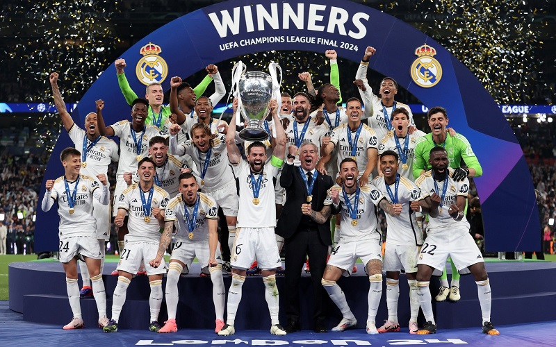 CLB Real Madrid có thêm một chức vô địch Champions League