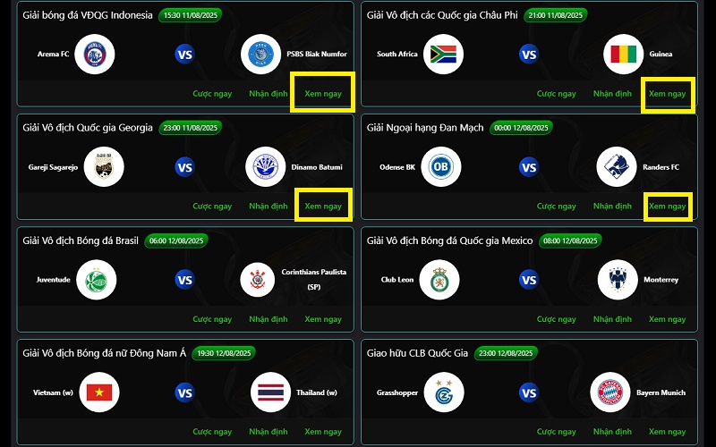 Xem kết quả bóng đá online đơn giản tại 90p